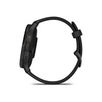 Produktbild för Garmin Venu 3 - svart fiberförstärkt polymer - smart klocka med band - 8 GB