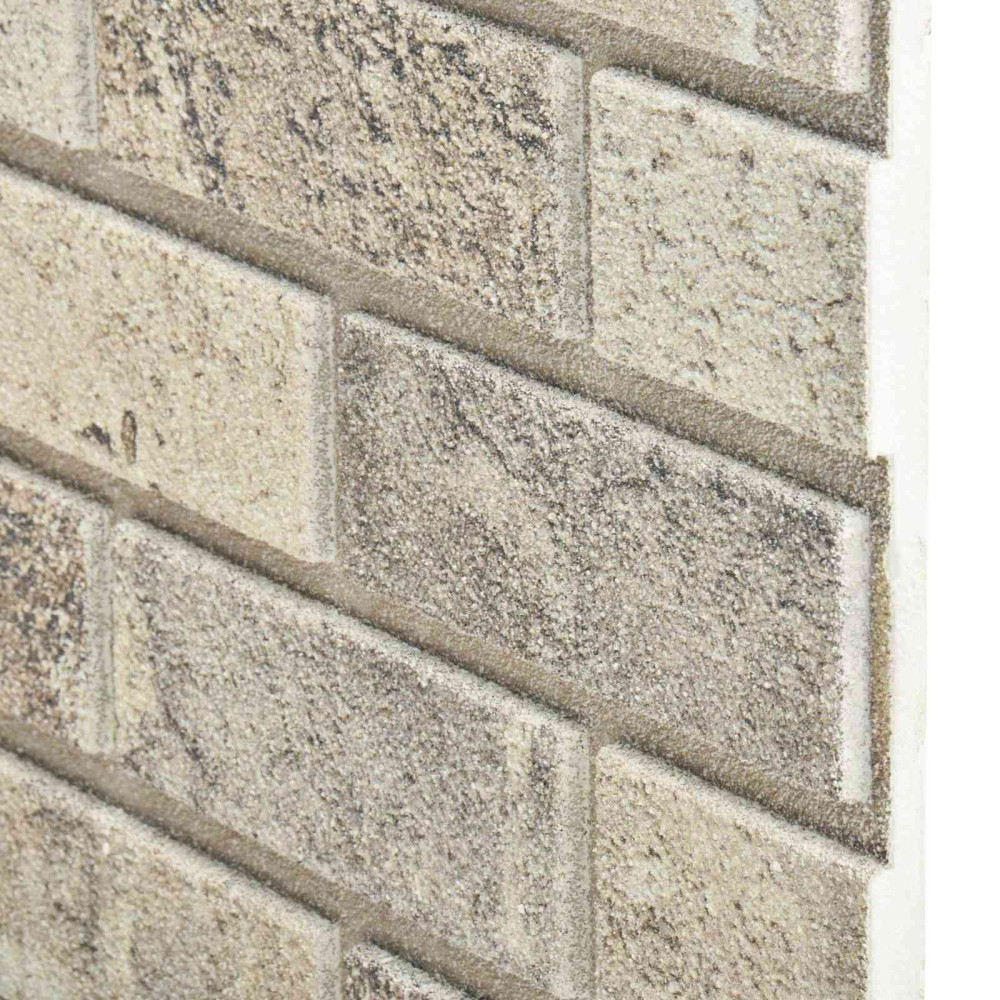 Produktbild för Väggpaneler 10 pcs Sand 100 x 50 cm EPS Skum