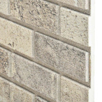 Produktbild för Väggpaneler 10 pcs Sand 100 x 50 cm EPS Skum