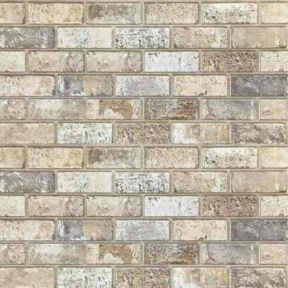 Produktbild för Väggpaneler 10 pcs Sand 100 x 50 cm EPS Skum