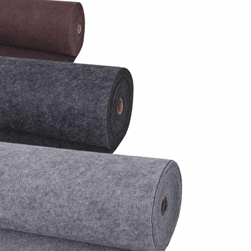 Produktbild för Matta Antracit 1,2 x 10 m Polyester
