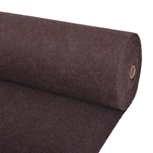 vidaXL Matta Brun 1,2 x 10 m Polyester