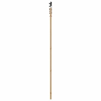 Produktbild för Skjutdörr Naturlig och svart 83 x 232 cm Massiv furu