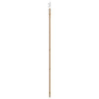 Produktbild för Skjutdörr Naturlig och vit 73,5 x 211 cm Massiv furu