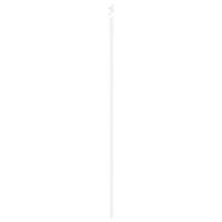Produktbild för Skjutdörr Vit 83 x 232 cm Massiv furu