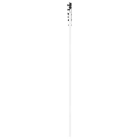 Produktbild för Skjutdörr Vit 83 x 202 cm Massiv furu