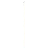 Produktbild för Skjutdörr Naturlig och vit 83 x 232 cm Massiv furu