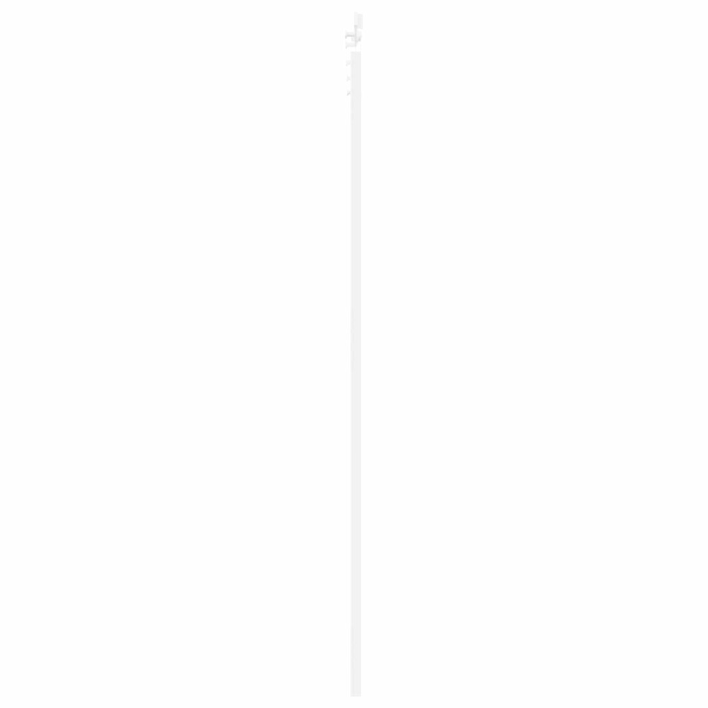 Produktbild för Skjutdörr Vit 83 x 232 cm Massiv furu