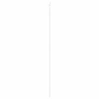 Produktbild för Skjutdörr Vit 83 x 232 cm Massiv furu