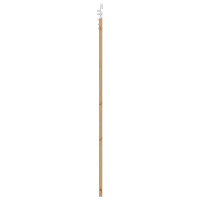 Produktbild för Skjutdörr Naturlig och vit 86 x 198,5 cm Massiv furu