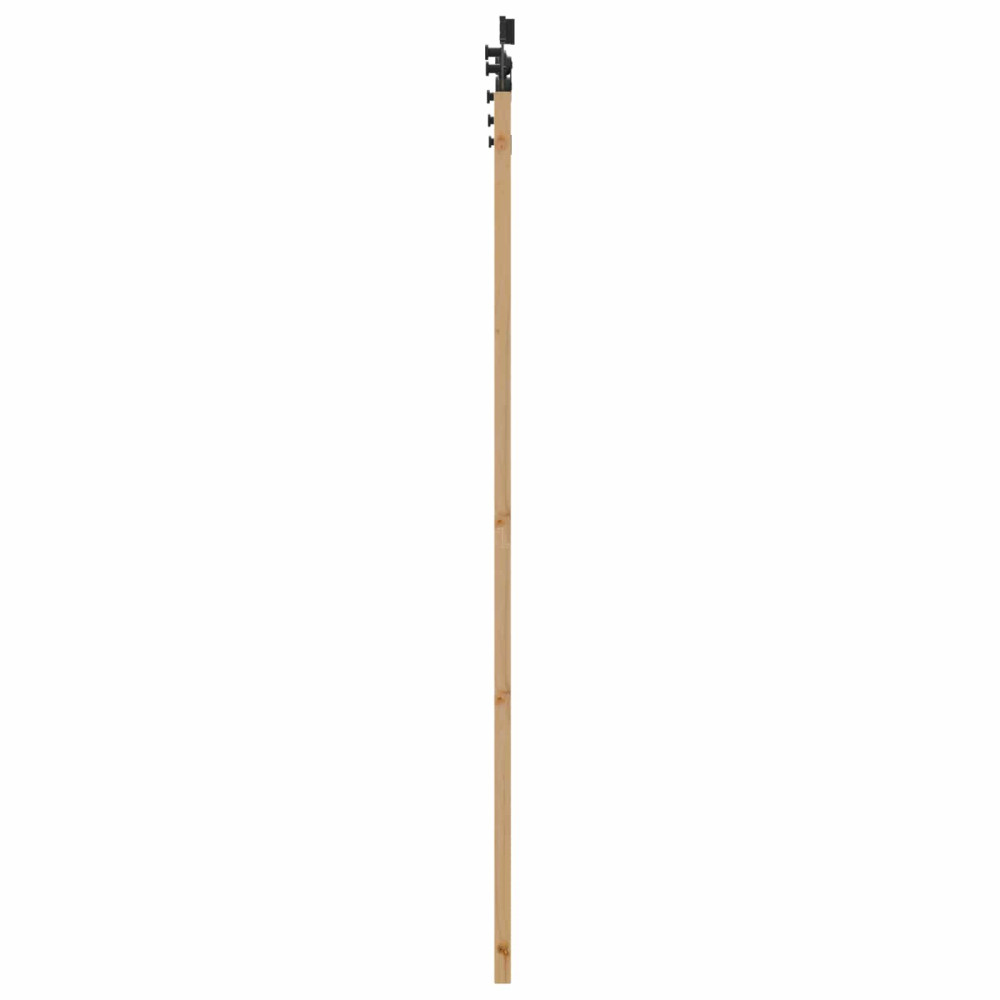 Produktbild för Skjutdörr ORKDAL Naturlig 61 x 198,5 cm Massiv furu