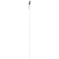 Produktbild för Skjutdörr ORKDAL Vit 83 x 202 cm Massiv furu