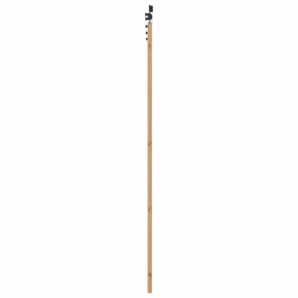 Produktbild för Skjutdörr ORKDAL Naturlig 83 x 232 cm Massiv furu