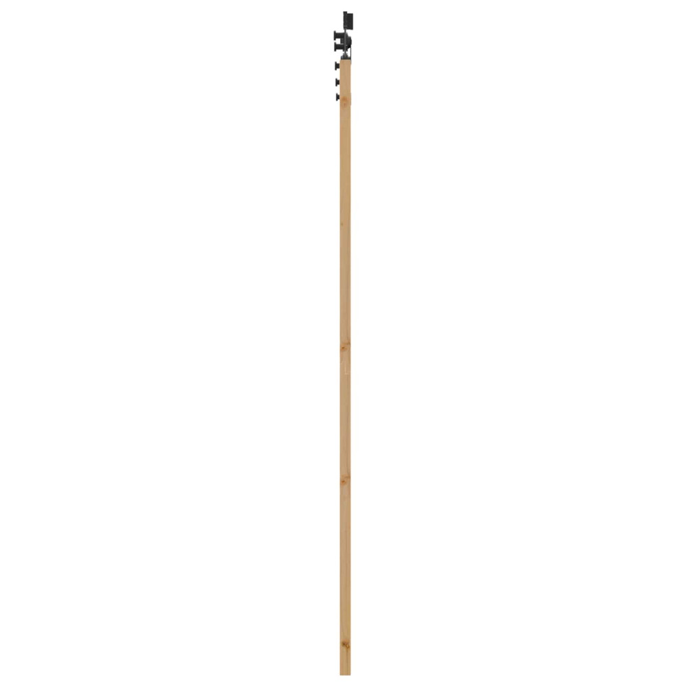 Produktbild för Skjutdörr ORKDAL Naturlig 86 x 211 cm Massiv furu