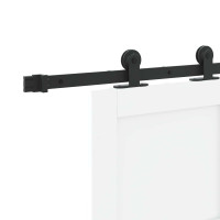 Produktbild för Skjutdörr ORKDAL Vit 83 x 202 cm Massiv furu