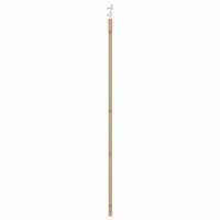 Produktbild för Skjutdörr Naturlig och vit 73,5 x 211 cm Massiv furu