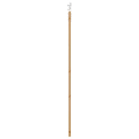 Produktbild för Skjutdörr Naturlig och vit 86 x 198,5 cm Massiv furu