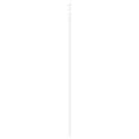 Produktbild för Skjutdörr Vit 83 x 202 cm Massiv furu