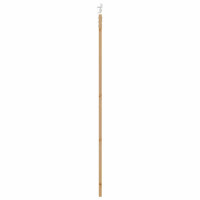 Produktbild för Skjutdörr Naturlig och vit 83 x 232 cm Massiv furu