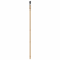 Produktbild för Skjutdörr ORKDAL Naturlig och svart 73,5 x 211 cm Massiv furu
