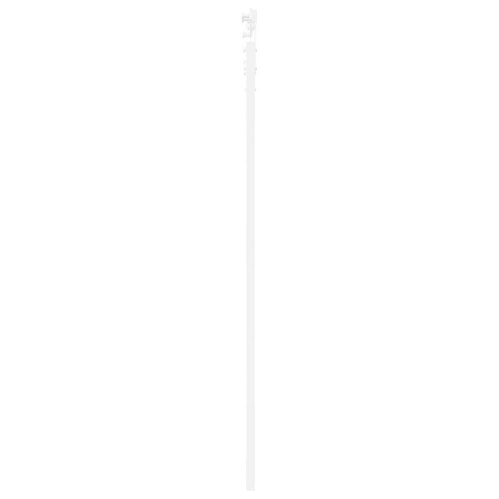 Produktbild för Skjutdörr ORKDAL Vit 83 x 202 cm Massiv furu