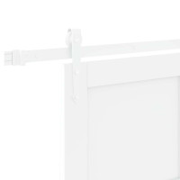 Produktbild för Skjutdörr ORKDAL Vit 83 x 232 cm Massiv furu