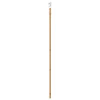 Produktbild för Skjutdörr ORKDAL Naturlig och vit 86 x 211 cm Massiv furu