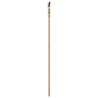 Produktbild för Skjutdörr ORKDAL Naturlig och svart 83 x 232 cm Massiv furu