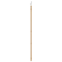 Produktbild för Skjutdörr ORKDAL Naturlig och vit 73,5 x 211 cm Massiv furu