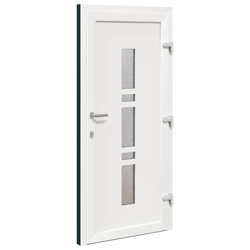 Produktbild för Framdörr Antracit 108 x 208 cm PVC