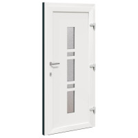 Produktbild för Framdörr Antracit 108 x 208 cm PVC