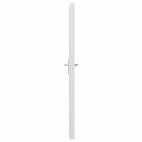 Produktbild för Sidentré Dörr Antracit 98 x 198 cm PVC