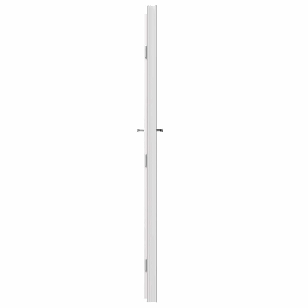 Produktbild för Sidentré Dörr Antracit 98 x 198 cm PVC