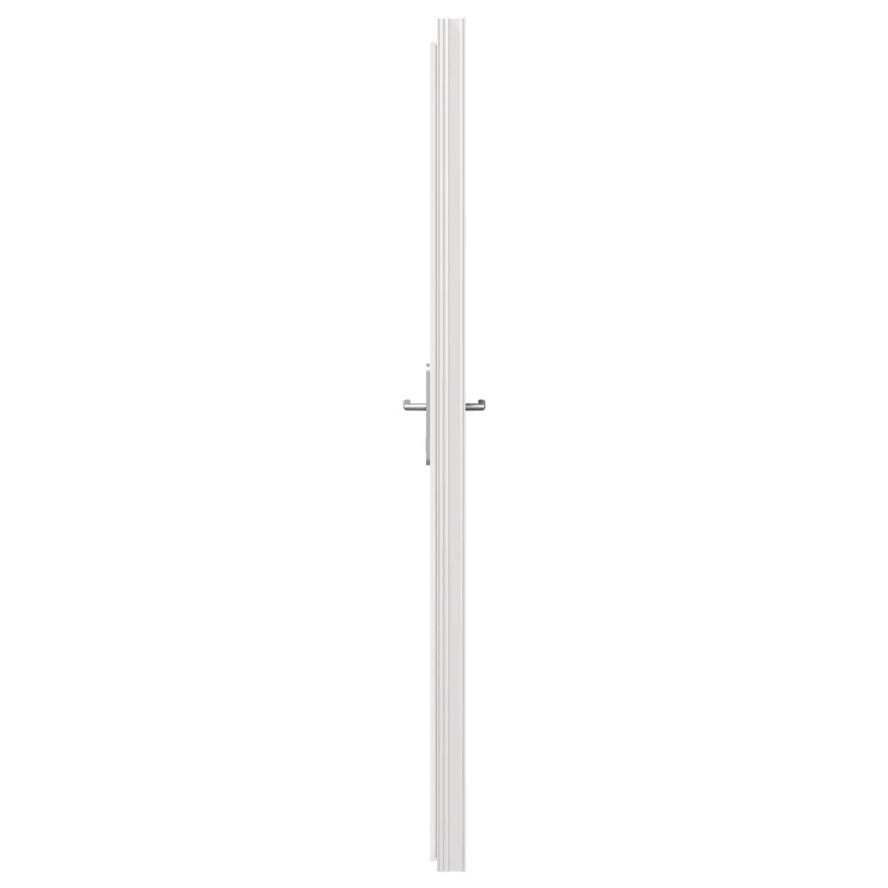 Produktbild för Sidentré Dörr Vit 98 x 198 cm PVC