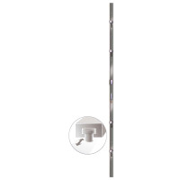 Produktbild för Sidentré Dörr Vit 88 x 198 cm PVC