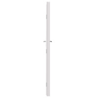 Produktbild för Sidentré Dörr Vit 98 x 198 cm PVC