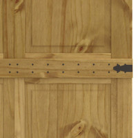 Produktbild för Ladugårdsdörr Corona HonungsBrun 90 x 210 cm Massiv furu