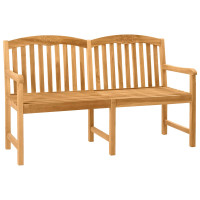 Produktbild för Handsnidad Rosabänk 179,5 x 61 x 90 cm Massivt teakträ Naturlig