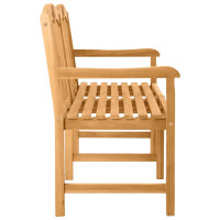 Produktbild för Handsnidad Rosabänk 179,5 x 61 x 90 cm Massivt teakträ Naturlig