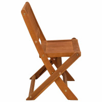 Produktbild för Barnbänk Brun 61 x 38 x 57 cm Massiv Eukalyptus Trä