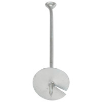 Produktbild för Jordankare 6 pcs Silver Ø10 x 60 cm Galvaniserat metall