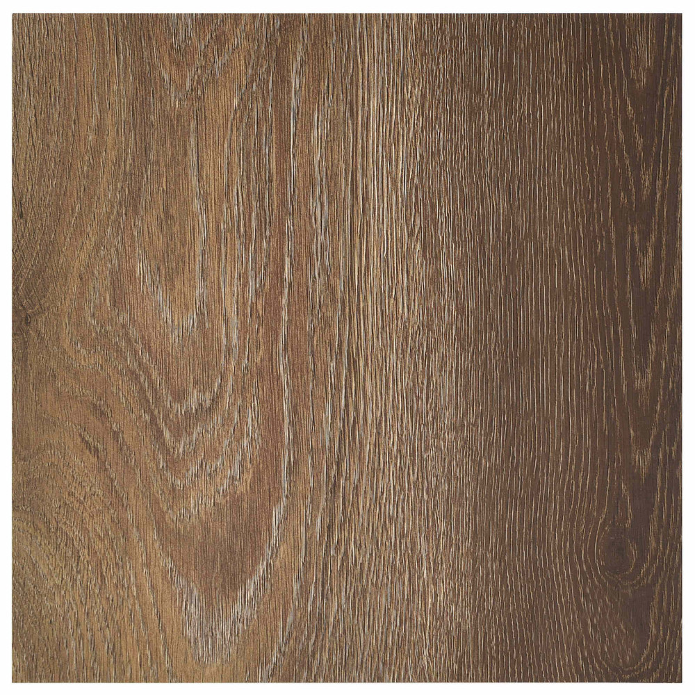 Produktbild för Självhäftande golvplankor 30,5 x 30,5 cm 20 pcs PVC Brun
