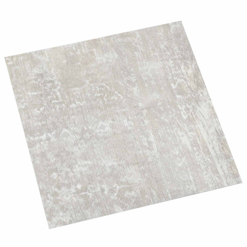 vidaXL Självhäftande golvplankor 30,5 x 30,5 cm 20 pcs PVC Ljusgrå