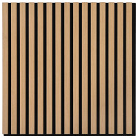 Produktbild för Väggpaneler 2 pcs Naturlig 60,5 x 60 cm