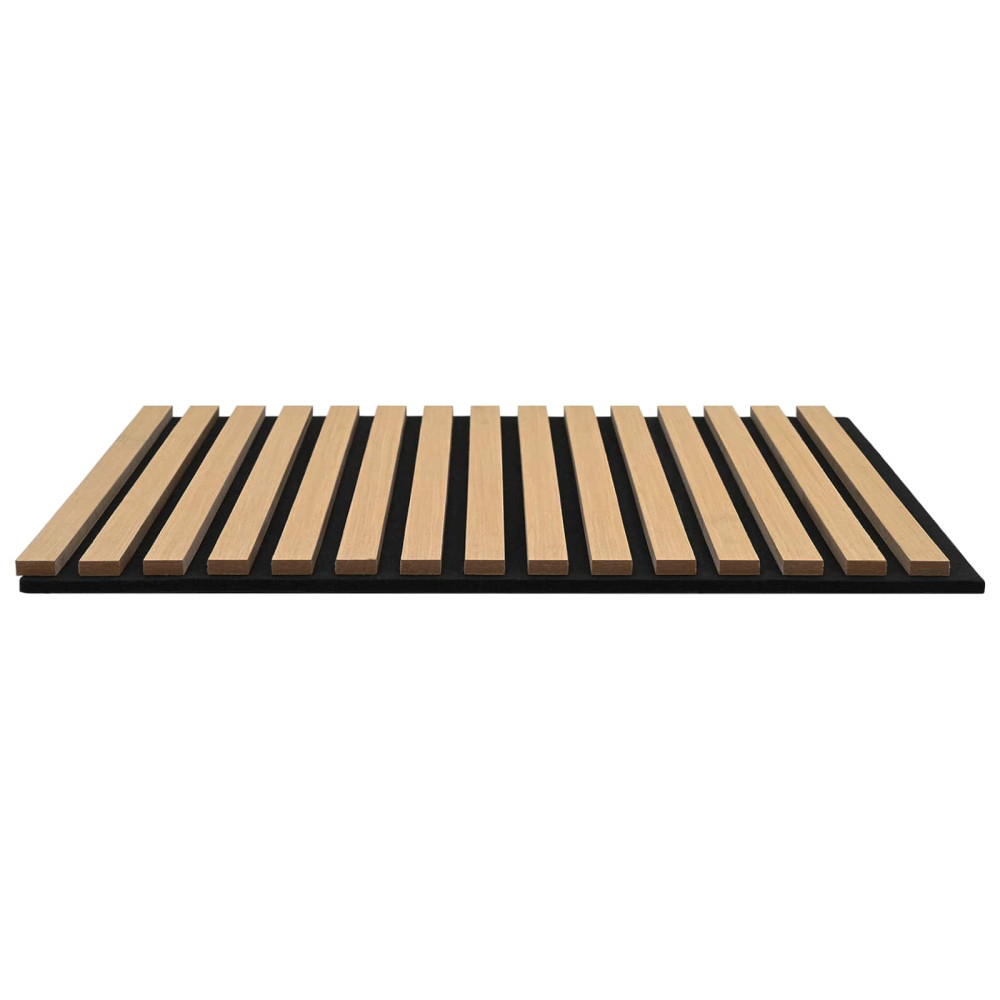 Produktbild för Väggpaneler 2 pcs Naturlig 60,5 x 60 cm