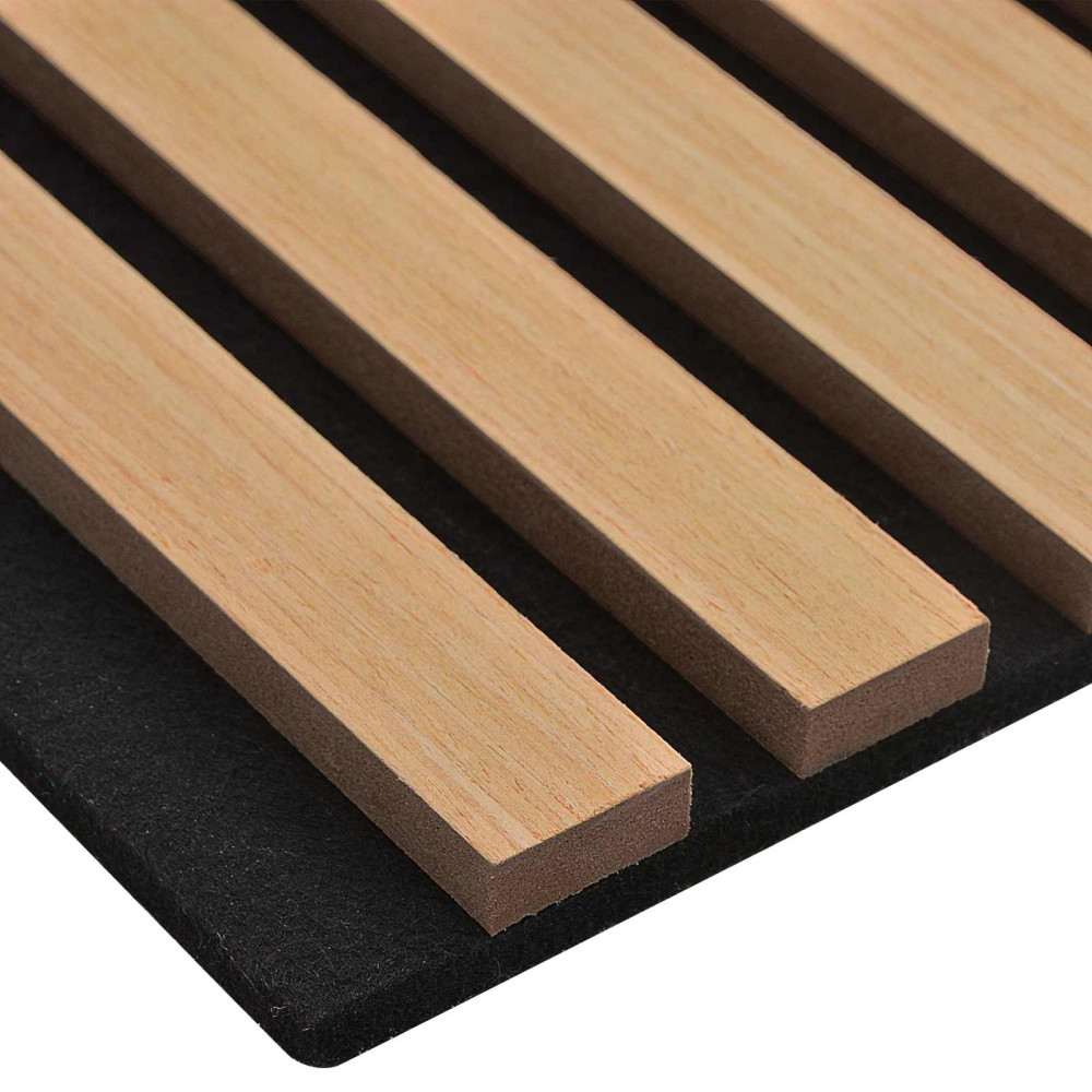Produktbild för Väggpaneler 2 pcs Naturlig 60,5 x 60 cm
