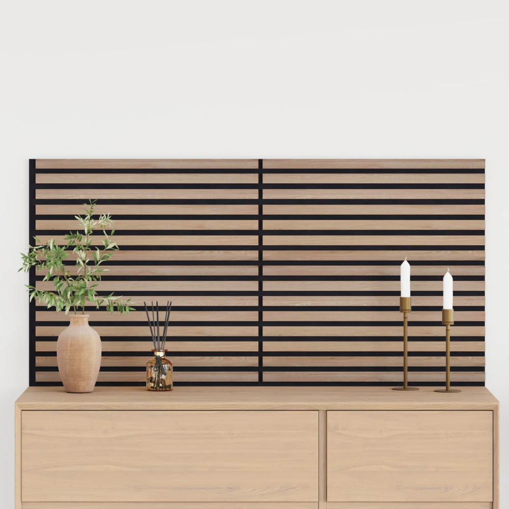 Produktbild för Väggpaneler 2 pcs Brun 60,5 x 60 cm