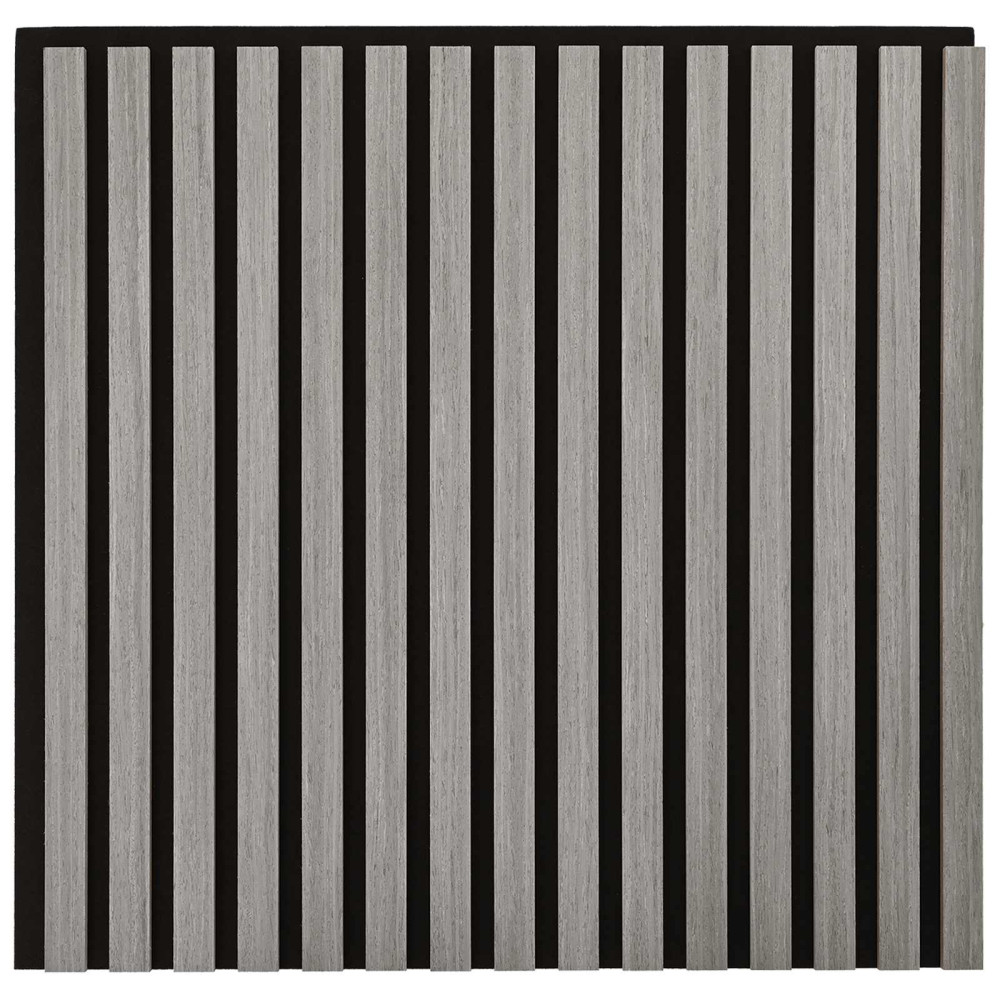 Produktbild för Väggpaneler 8 pcs Grå 60,5 x 60 cm
