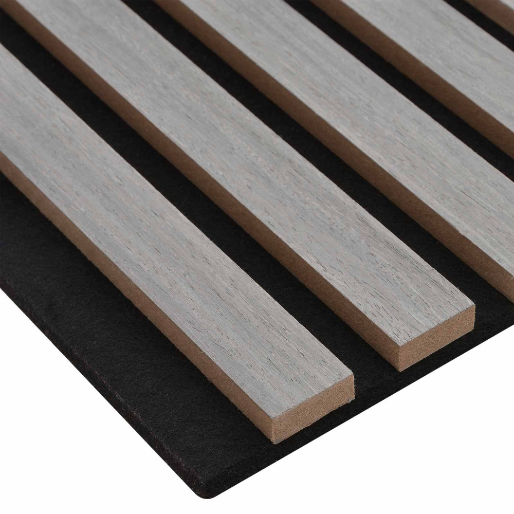 Produktbild för Väggpaneler 8 pcs Grå 60,5 x 60 cm