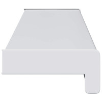Produktbild för Fönsterbräda Vit 80 x 10 x 4,5 cm PVC